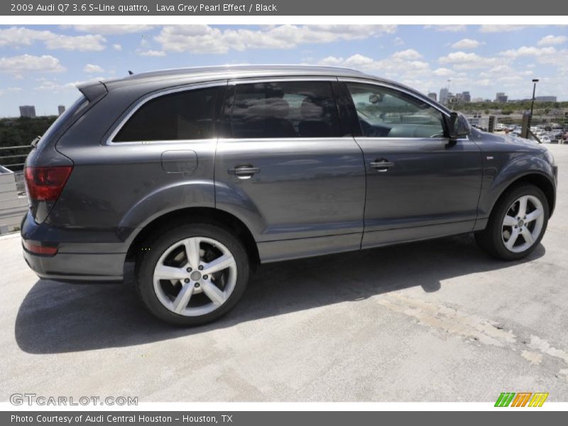 Lava Grey Pearl Effect / Black 2009 Audi Q7 3.6 S-Line quattro