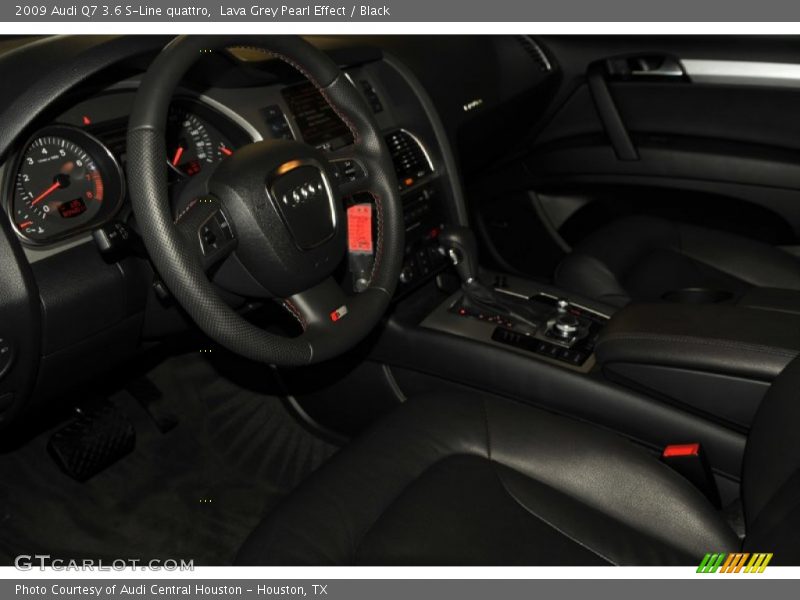 Lava Grey Pearl Effect / Black 2009 Audi Q7 3.6 S-Line quattro