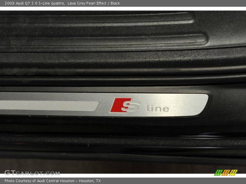 Lava Grey Pearl Effect / Black 2009 Audi Q7 3.6 S-Line quattro