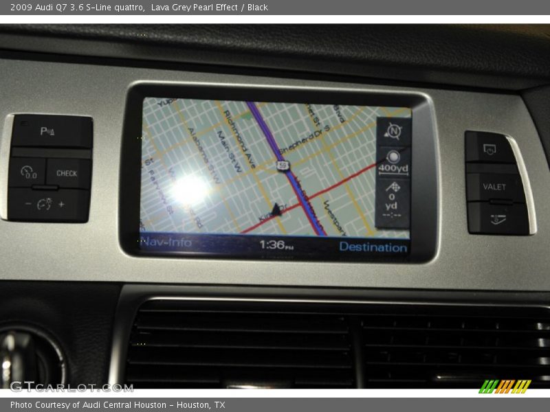 Navigation of 2009 Q7 3.6 S-Line quattro