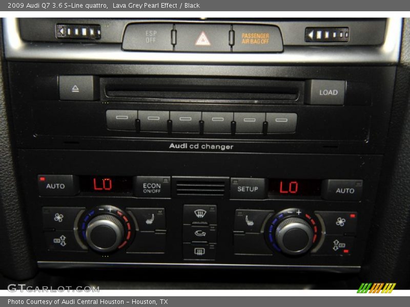 Lava Grey Pearl Effect / Black 2009 Audi Q7 3.6 S-Line quattro