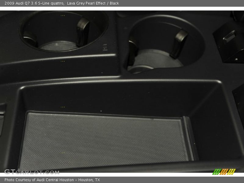 Lava Grey Pearl Effect / Black 2009 Audi Q7 3.6 S-Line quattro