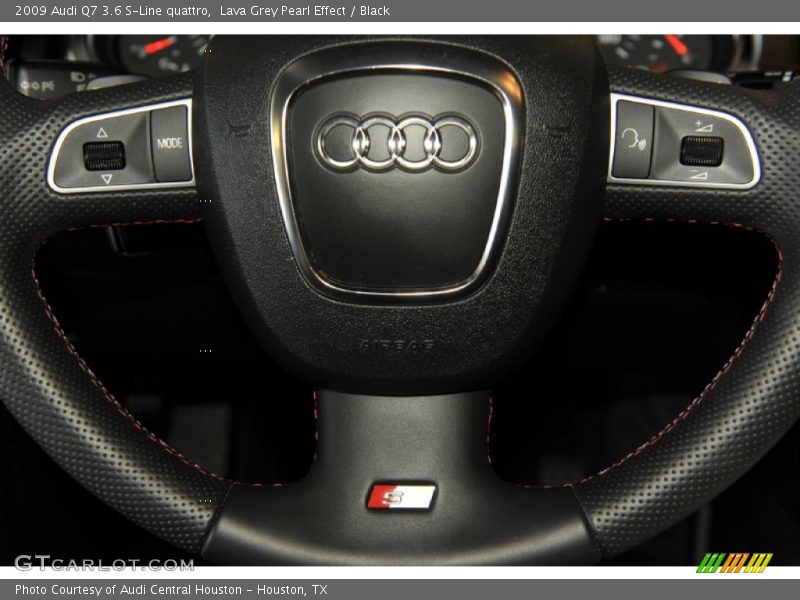 Lava Grey Pearl Effect / Black 2009 Audi Q7 3.6 S-Line quattro