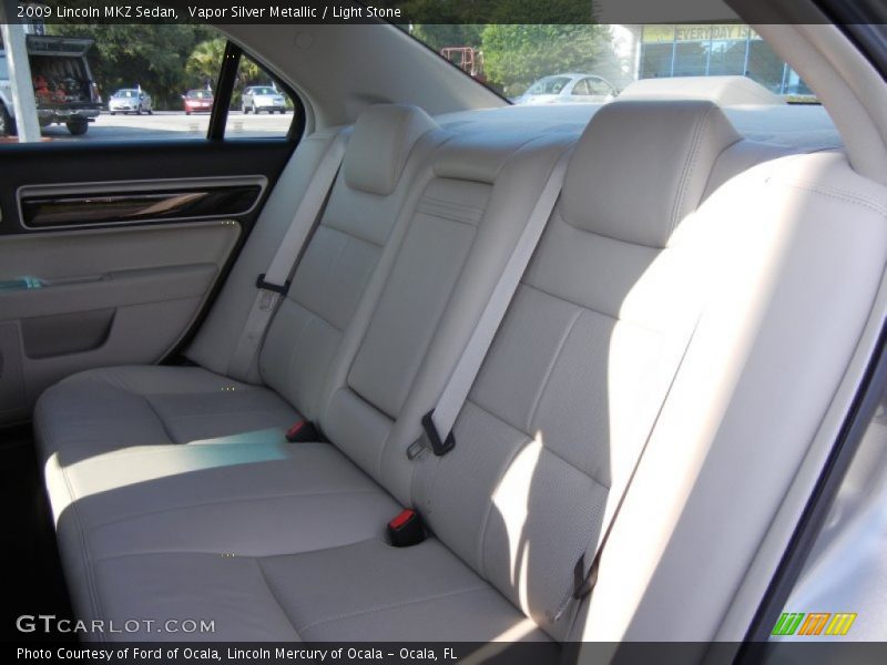 Vapor Silver Metallic / Light Stone 2009 Lincoln MKZ Sedan