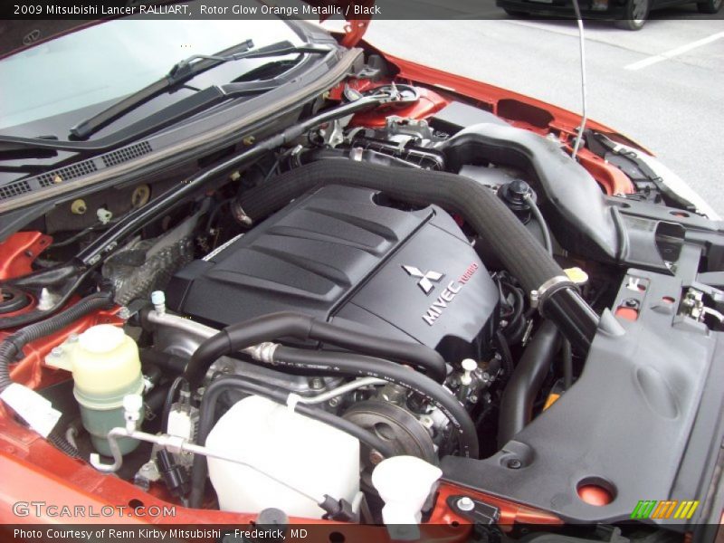  2009 Lancer RALLIART Engine - 2.0 Liter Turbocharged Intercooled DOHC 16-Valve MIVEC Inline 4 Cylinder
