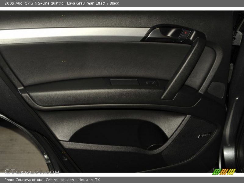Lava Grey Pearl Effect / Black 2009 Audi Q7 3.6 S-Line quattro