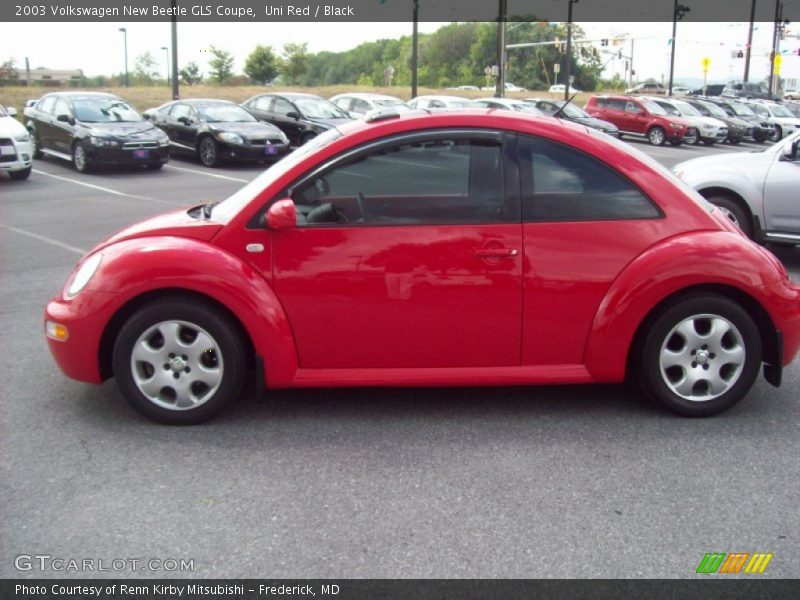 Uni Red / Black 2003 Volkswagen New Beetle GLS Coupe