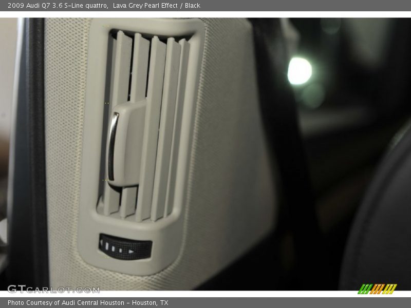 Lava Grey Pearl Effect / Black 2009 Audi Q7 3.6 S-Line quattro