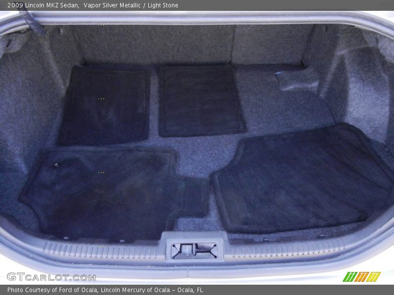 Vapor Silver Metallic / Light Stone 2009 Lincoln MKZ Sedan