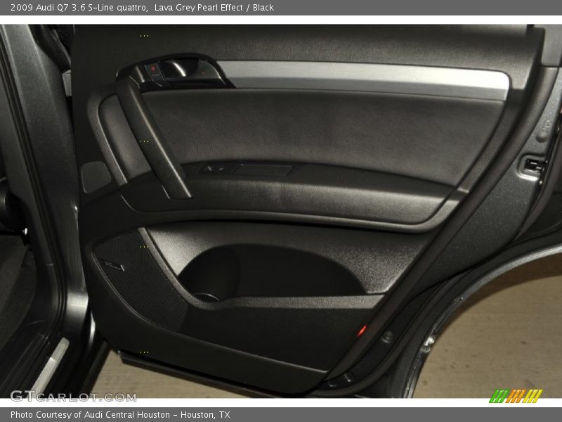 Lava Grey Pearl Effect / Black 2009 Audi Q7 3.6 S-Line quattro