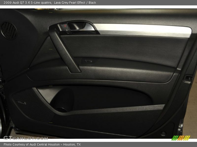 Lava Grey Pearl Effect / Black 2009 Audi Q7 3.6 S-Line quattro