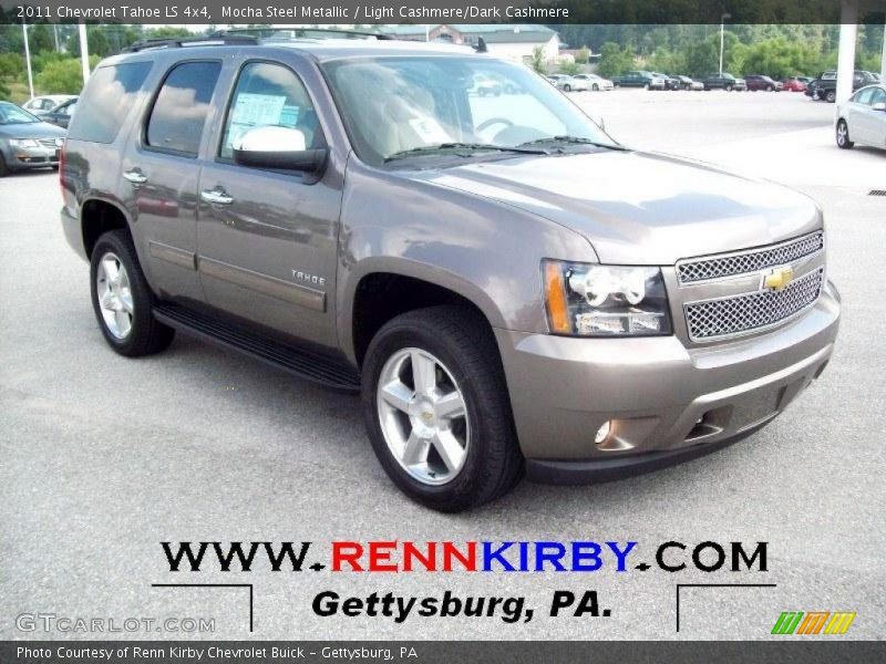 Mocha Steel Metallic / Light Cashmere/Dark Cashmere 2011 Chevrolet Tahoe LS 4x4