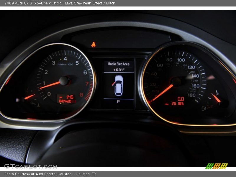  2009 Q7 3.6 S-Line quattro 3.6 S-Line quattro Gauges
