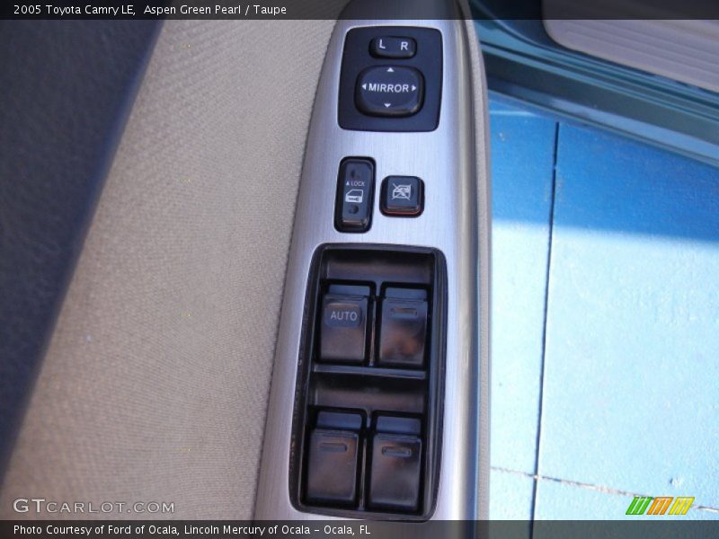 Aspen Green Pearl / Taupe 2005 Toyota Camry LE