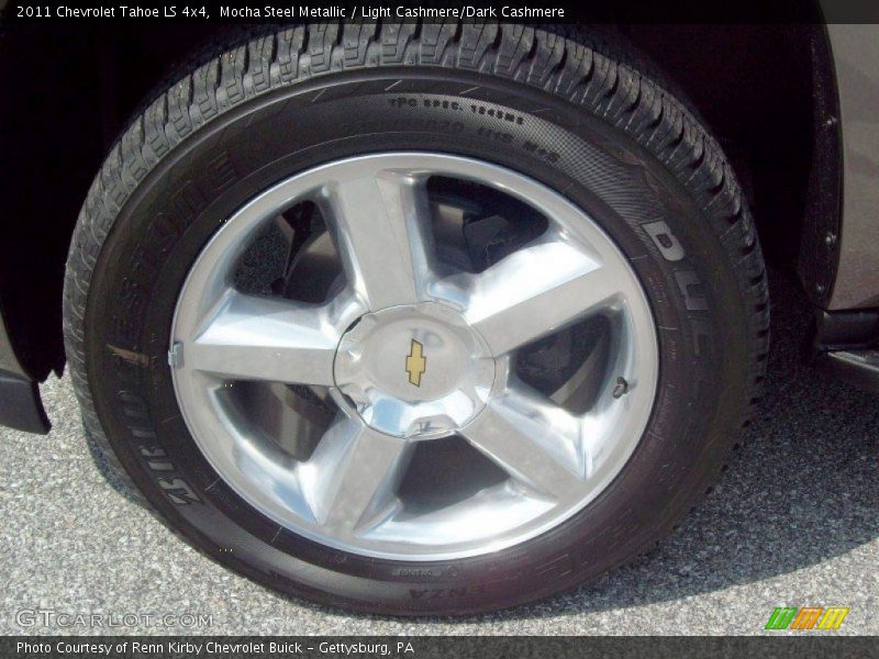 Mocha Steel Metallic / Light Cashmere/Dark Cashmere 2011 Chevrolet Tahoe LS 4x4