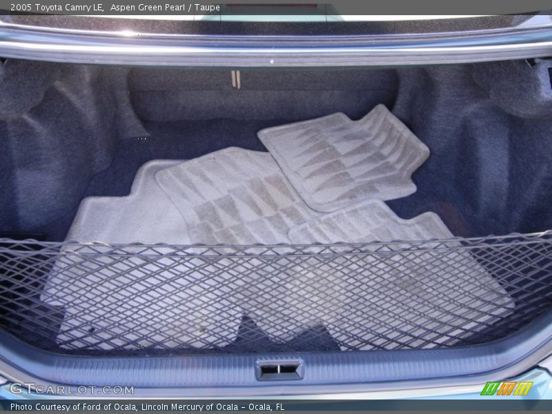 Aspen Green Pearl / Taupe 2005 Toyota Camry LE