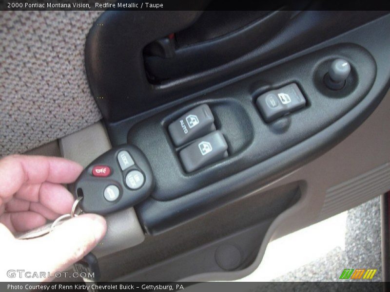 Redfire Metallic / Taupe 2000 Pontiac Montana Vision