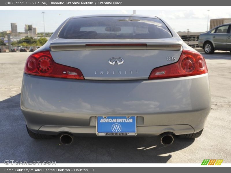 Diamond Graphite Metallic / Graphite Black 2007 Infiniti G 35 Coupe
