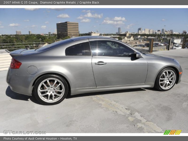 Diamond Graphite Metallic / Graphite Black 2007 Infiniti G 35 Coupe
