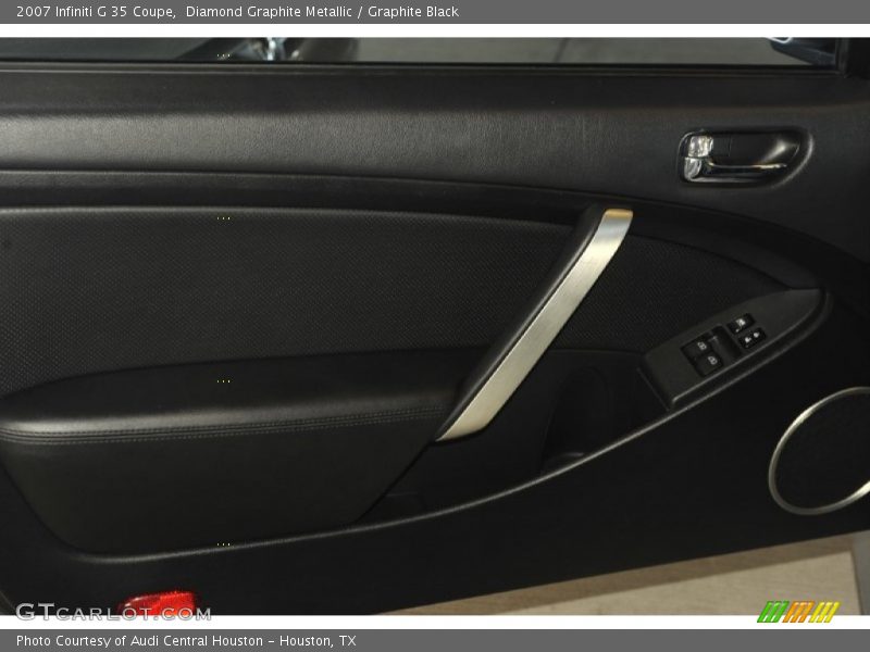 Diamond Graphite Metallic / Graphite Black 2007 Infiniti G 35 Coupe