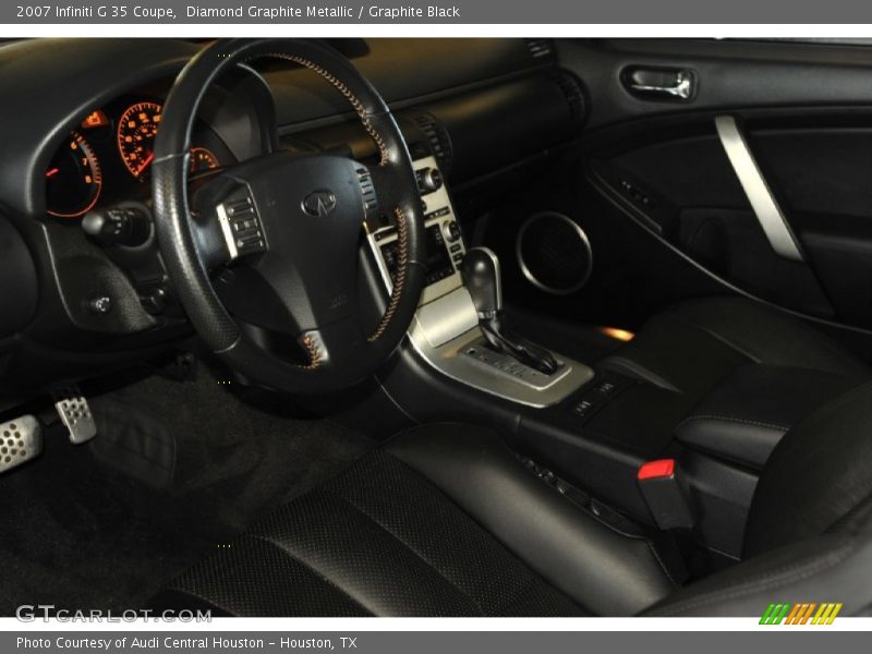 Diamond Graphite Metallic / Graphite Black 2007 Infiniti G 35 Coupe