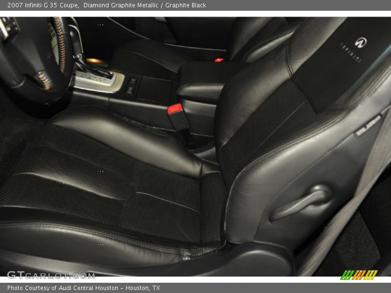 Diamond Graphite Metallic / Graphite Black 2007 Infiniti G 35 Coupe