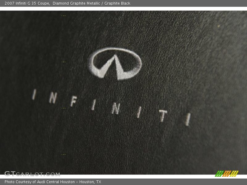 Diamond Graphite Metallic / Graphite Black 2007 Infiniti G 35 Coupe