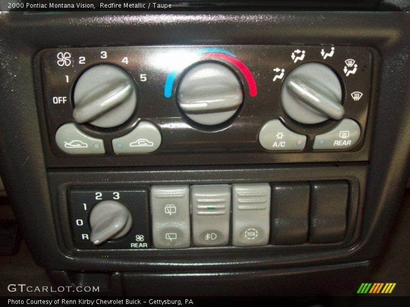 Controls of 2000 Montana Vision