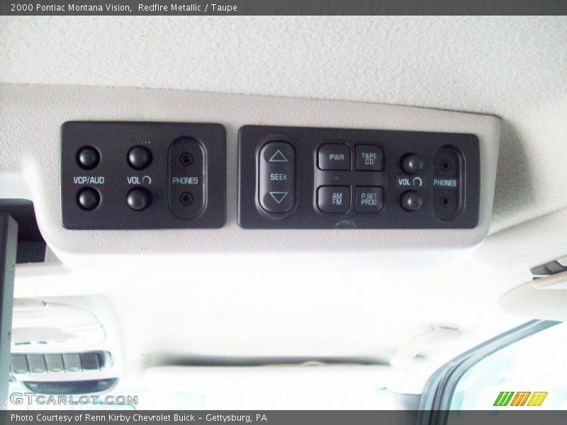 Controls of 2000 Montana Vision