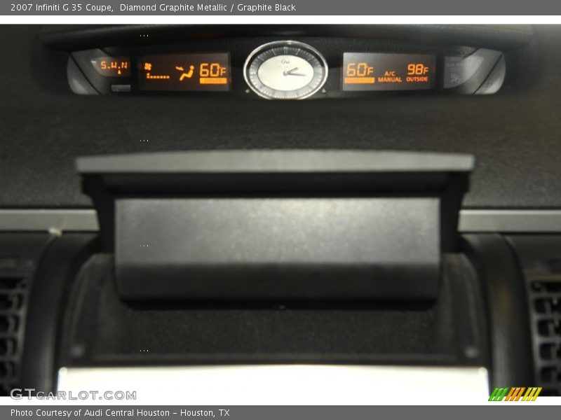 Diamond Graphite Metallic / Graphite Black 2007 Infiniti G 35 Coupe