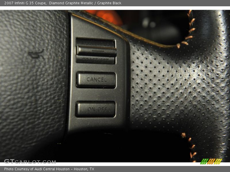 Diamond Graphite Metallic / Graphite Black 2007 Infiniti G 35 Coupe