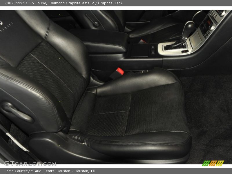 Diamond Graphite Metallic / Graphite Black 2007 Infiniti G 35 Coupe