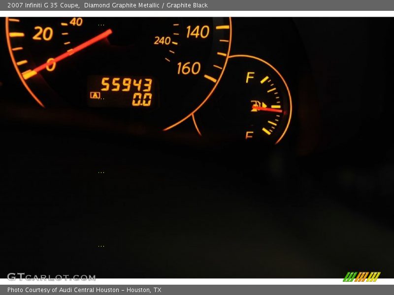 Diamond Graphite Metallic / Graphite Black 2007 Infiniti G 35 Coupe