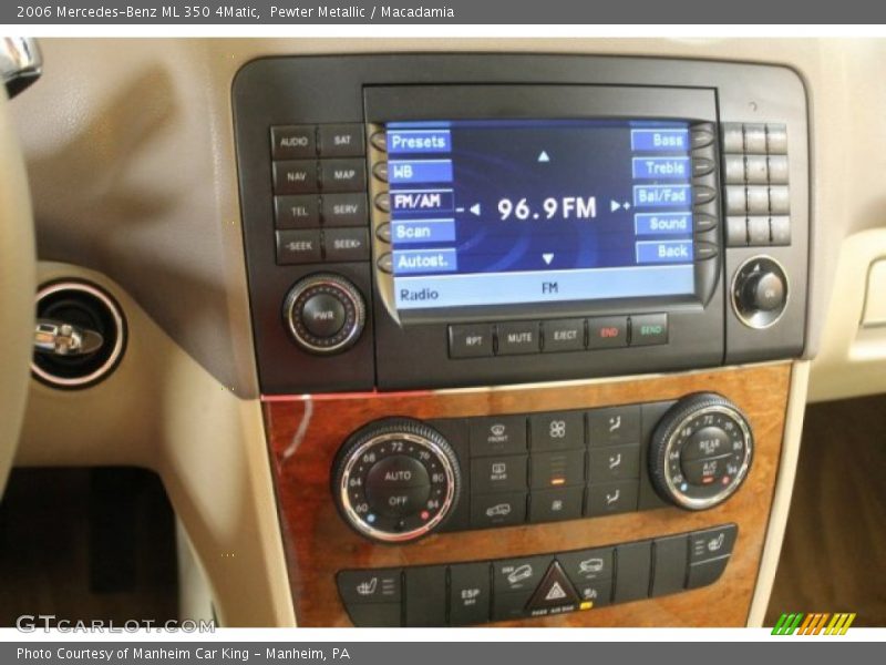Pewter Metallic / Macadamia 2006 Mercedes-Benz ML 350 4Matic