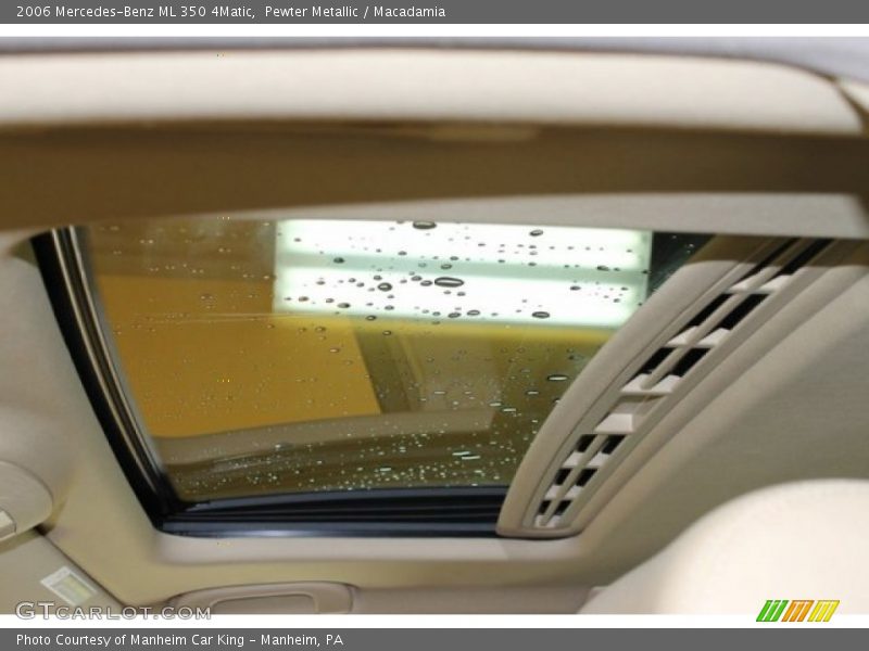 Pewter Metallic / Macadamia 2006 Mercedes-Benz ML 350 4Matic