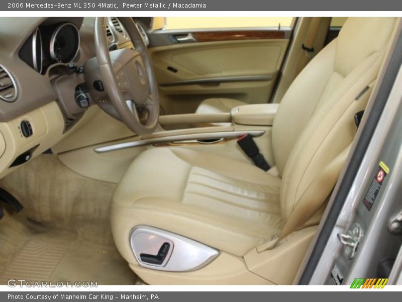 Pewter Metallic / Macadamia 2006 Mercedes-Benz ML 350 4Matic