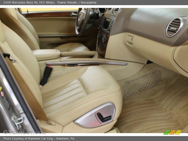 Pewter Metallic / Macadamia 2006 Mercedes-Benz ML 350 4Matic
