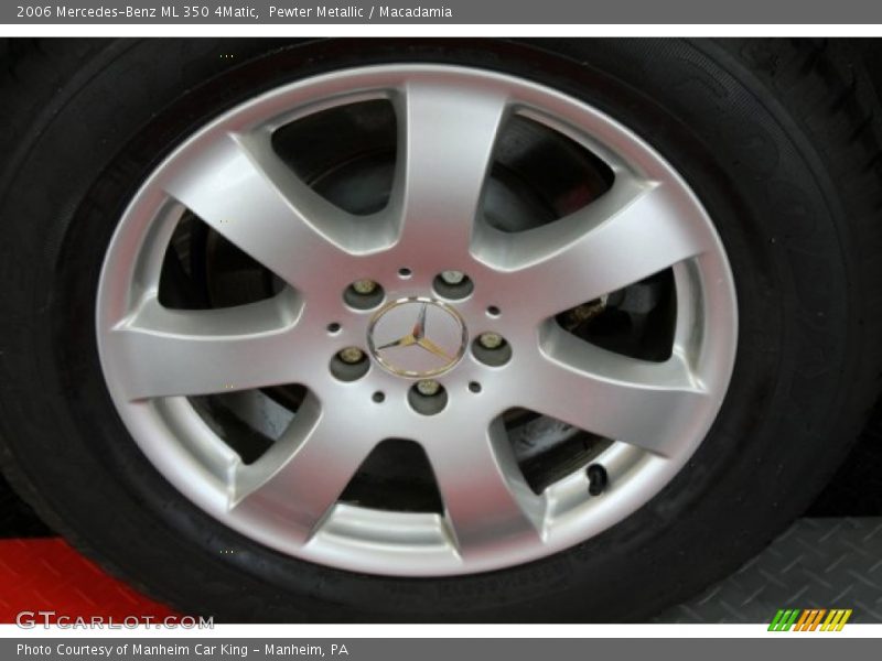 Pewter Metallic / Macadamia 2006 Mercedes-Benz ML 350 4Matic