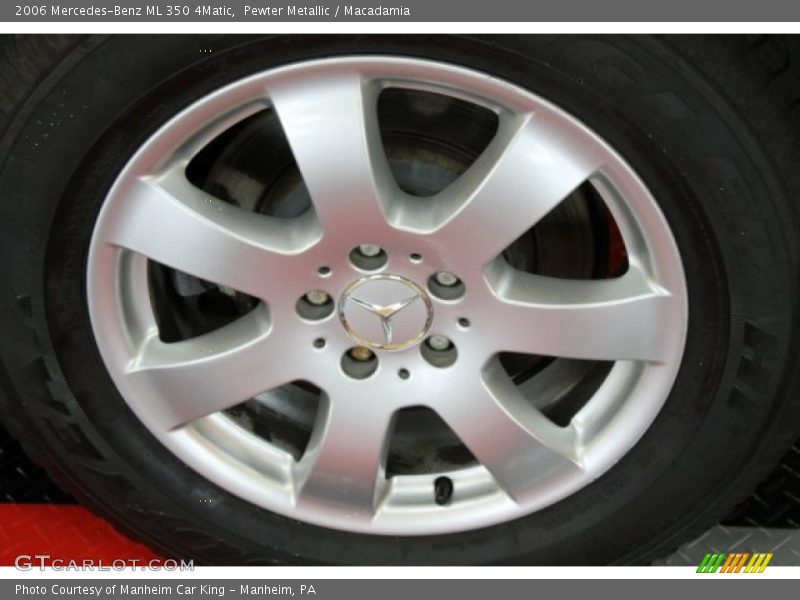 Pewter Metallic / Macadamia 2006 Mercedes-Benz ML 350 4Matic