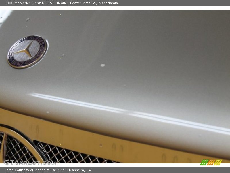 Pewter Metallic / Macadamia 2006 Mercedes-Benz ML 350 4Matic