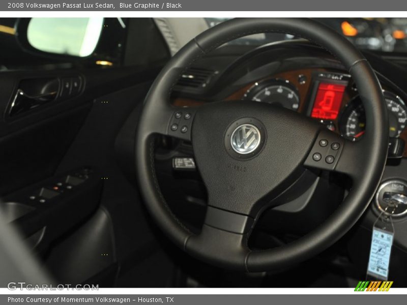 Blue Graphite / Black 2008 Volkswagen Passat Lux Sedan