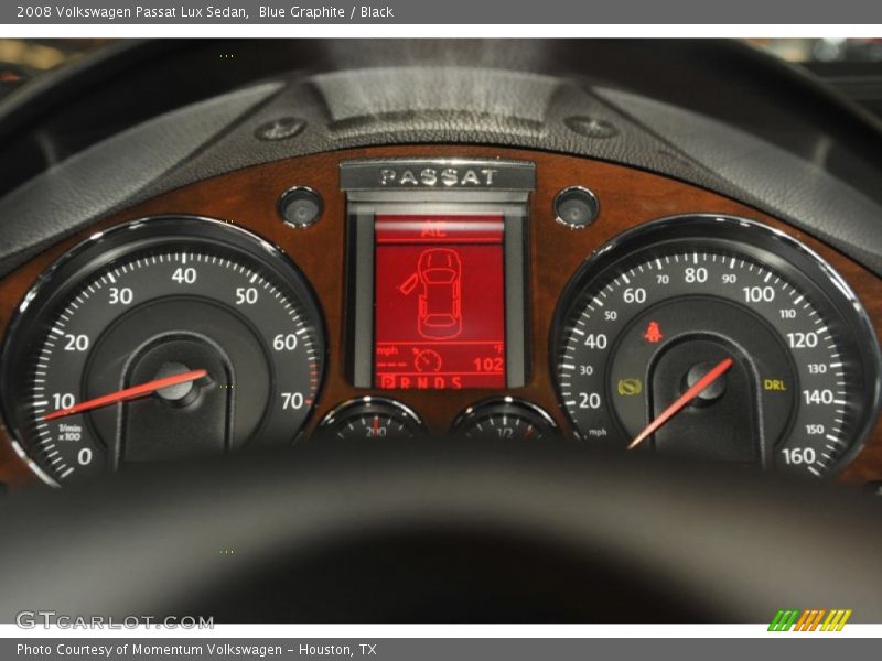  2008 Passat Lux Sedan Lux Sedan Gauges