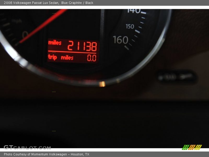Blue Graphite / Black 2008 Volkswagen Passat Lux Sedan