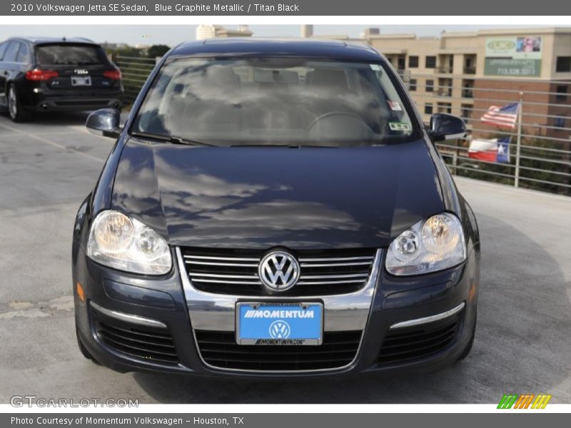 Blue Graphite Metallic / Titan Black 2010 Volkswagen Jetta SE Sedan