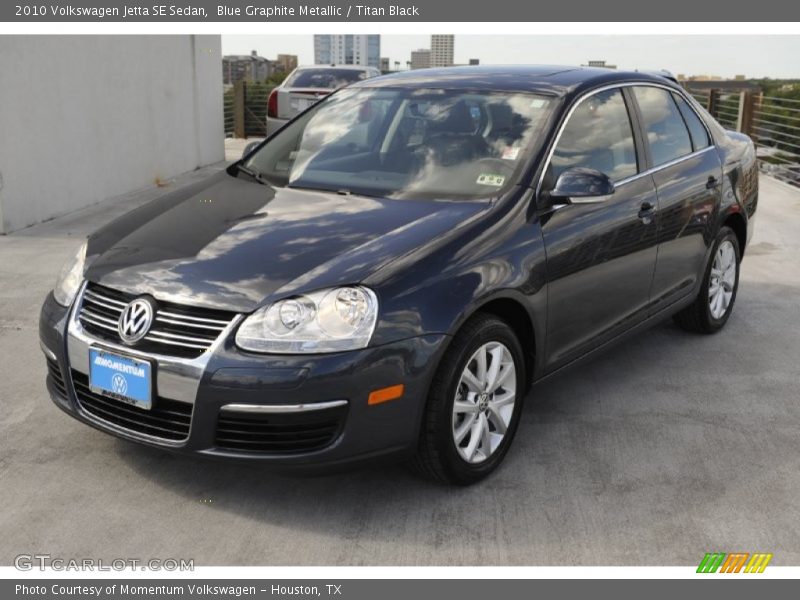 Blue Graphite Metallic / Titan Black 2010 Volkswagen Jetta SE Sedan