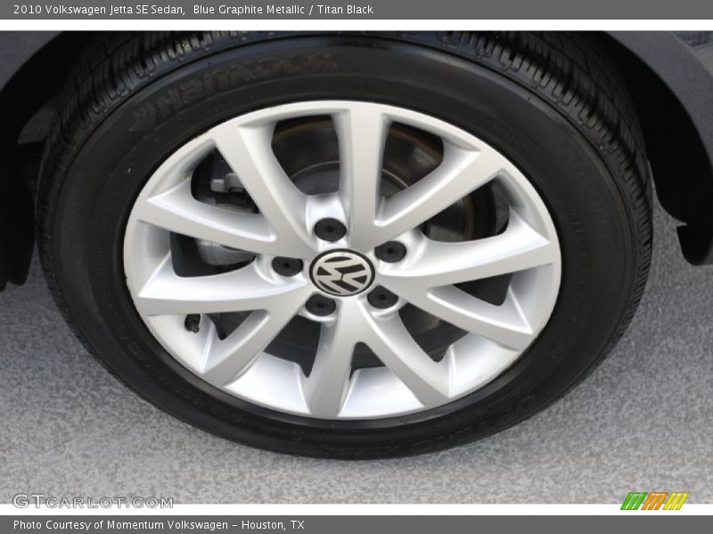 Blue Graphite Metallic / Titan Black 2010 Volkswagen Jetta SE Sedan