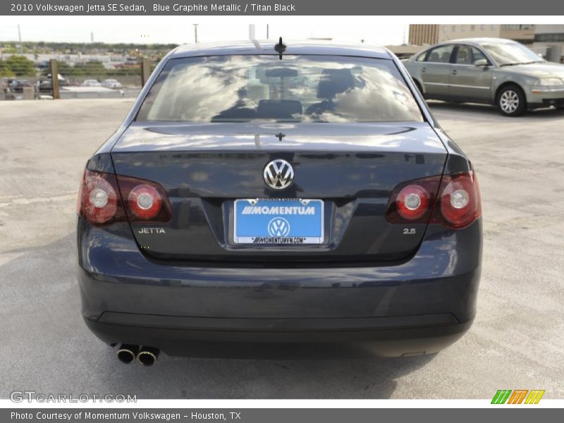 Blue Graphite Metallic / Titan Black 2010 Volkswagen Jetta SE Sedan