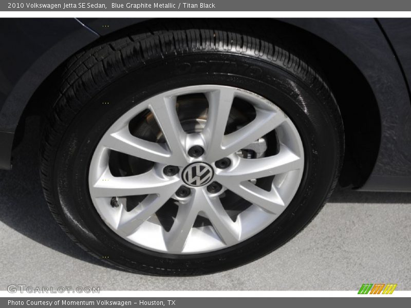 Blue Graphite Metallic / Titan Black 2010 Volkswagen Jetta SE Sedan