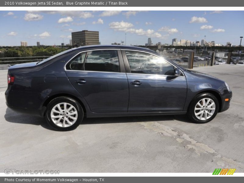 Blue Graphite Metallic / Titan Black 2010 Volkswagen Jetta SE Sedan
