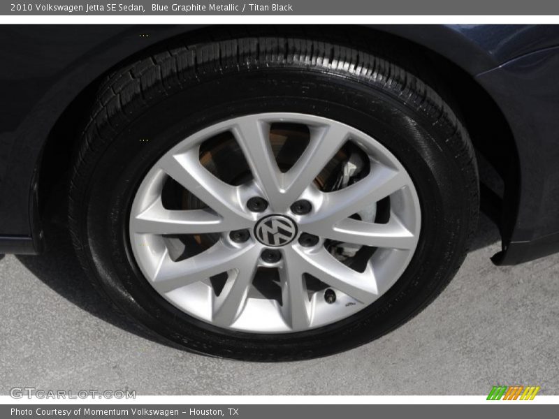 Blue Graphite Metallic / Titan Black 2010 Volkswagen Jetta SE Sedan